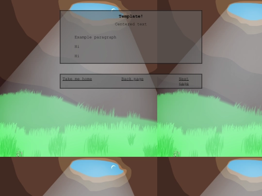 template screenshot