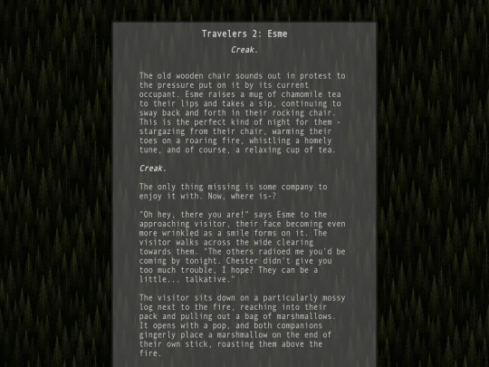 travelers/esme screenshot