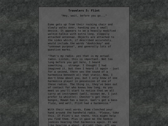 travelers/flint screenshot