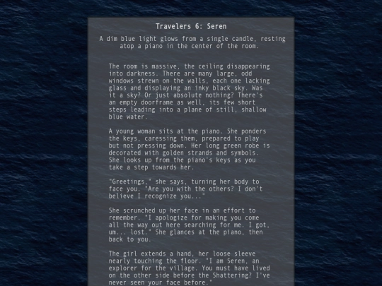 travelers/seren screenshot