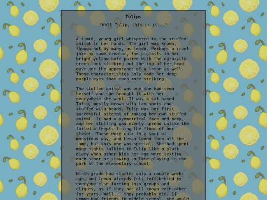 tulips/page1 screenshot