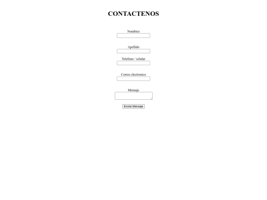 Contacto screenshot