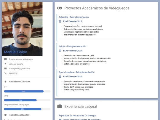cvgolpeme screenshot