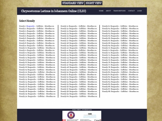 transcriptions screenshot