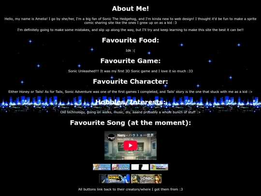 aboutme screenshot