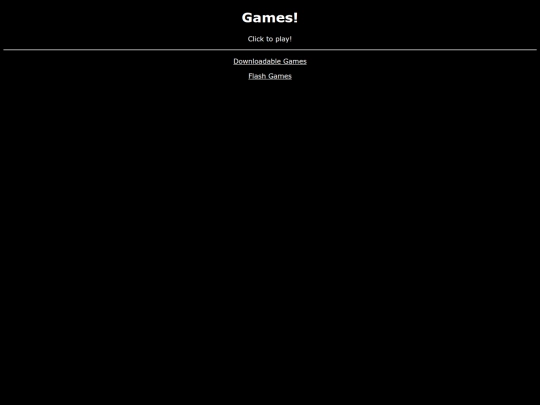 games screenshot