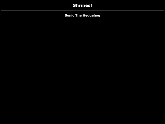 shrines screenshot
