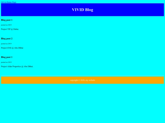 vividblog screenshot