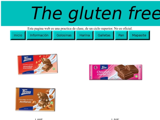 chocolates screenshot