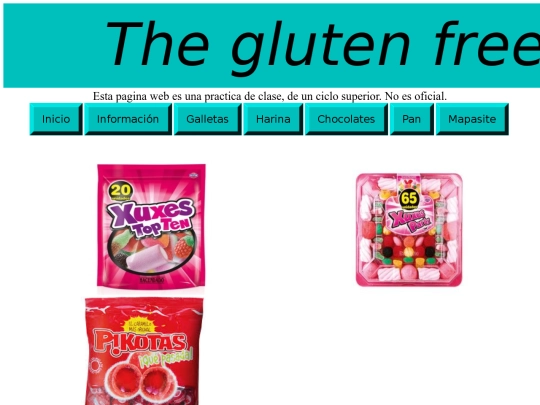 golosinas screenshot