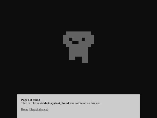 not_found screenshot