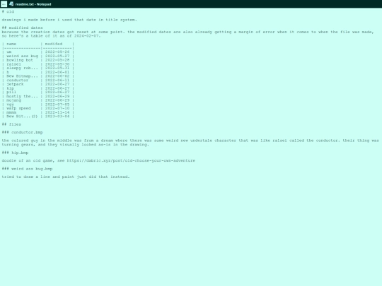 paints/old/readme.txt screenshot
