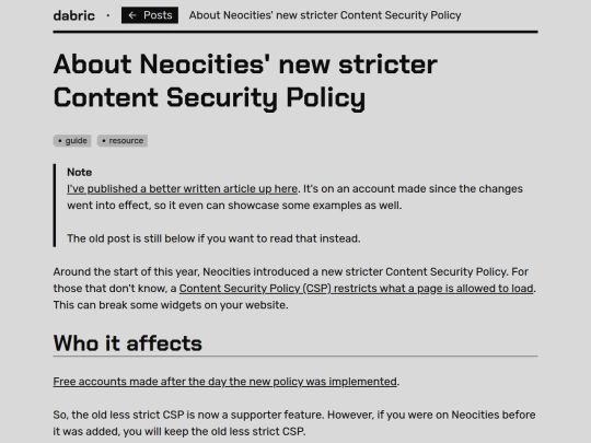 post/neocities-csp screenshot