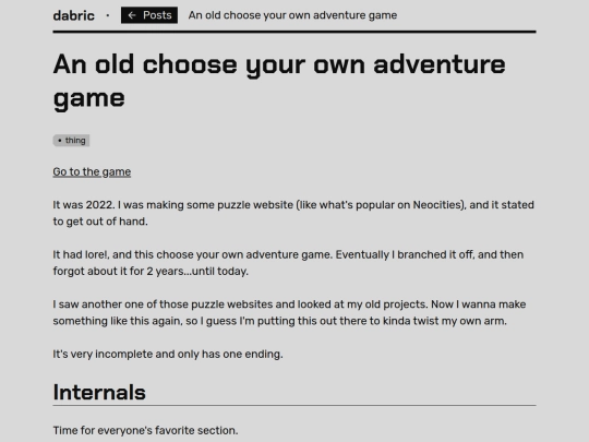 post/old-choose-your-own-adventure screenshot