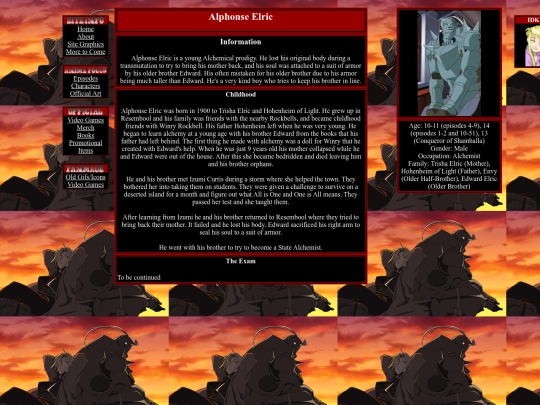 Characters/AlphonseElric screenshot