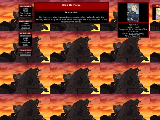 Characters/RizaHawkeye screenshot