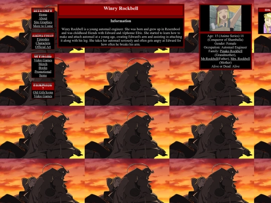 Characters/WinryRockbell screenshot