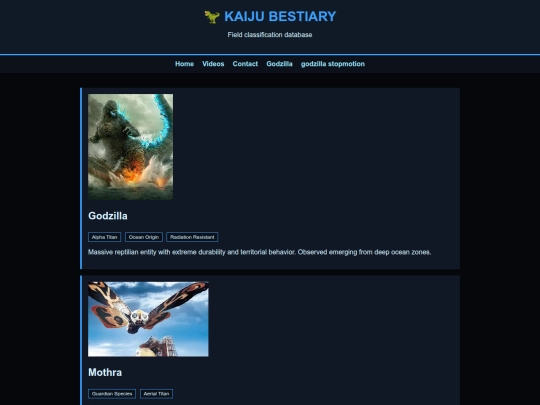 monsters screenshot