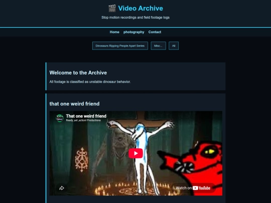videos screenshot