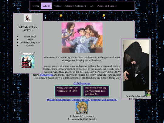 aboutme screenshot