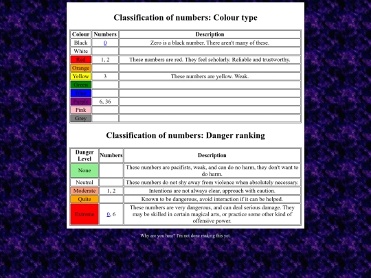 numbers/class screenshot