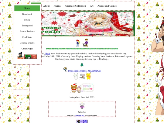 wooloo/althome/indexchristmas screenshot
