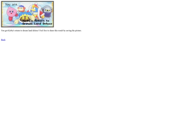 wooloo/quizzes/kirbydreamland screenshot
