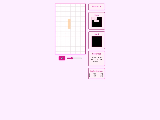 tetris screenshot