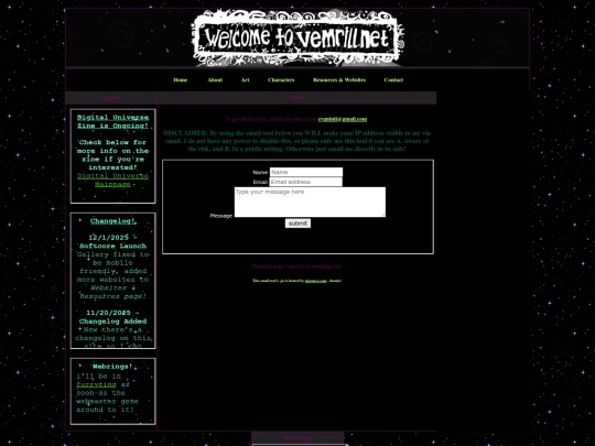 contact/index2 screenshot