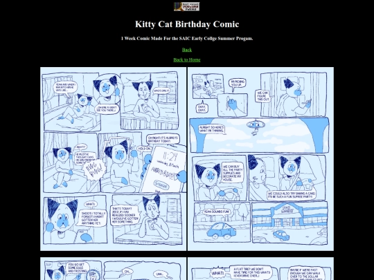 kitty-cat-birthday-comic screenshot