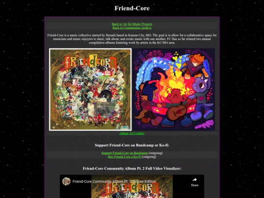 projects/art-for-music/friendcore screenshot