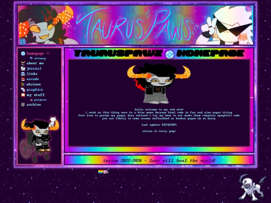 homepage screenshot