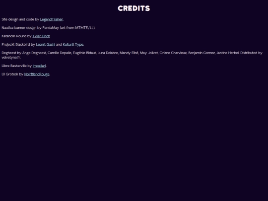 credit screenshot