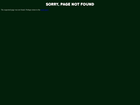 not_found screenshot