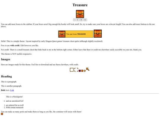 treasure screenshot