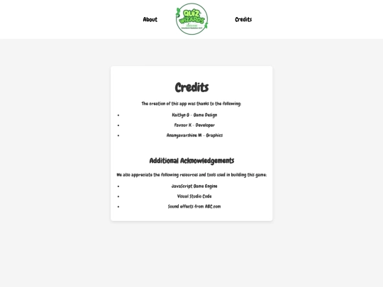 credits screenshot