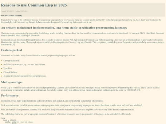 reasons-to-use-commonlisp screenshot