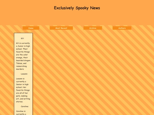 About/authors screenshot