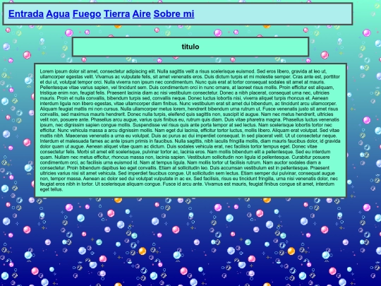 paginas/un post ejemplo agua screenshot