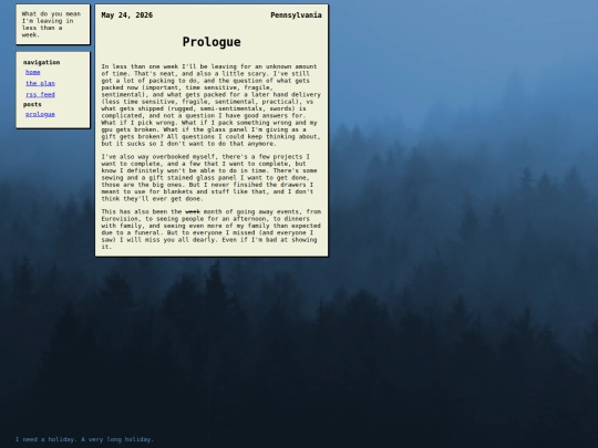 posts/prologue screenshot