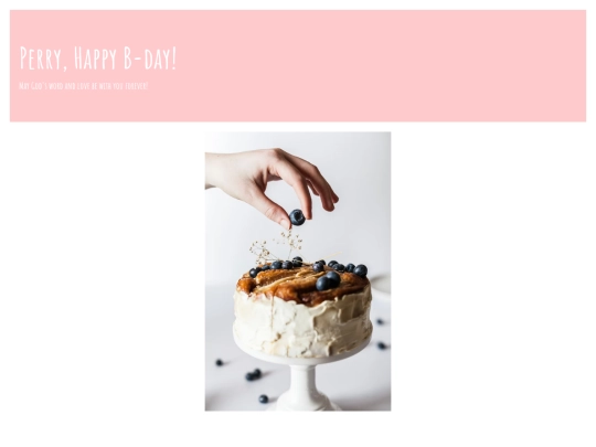 birthdaycake screenshot
