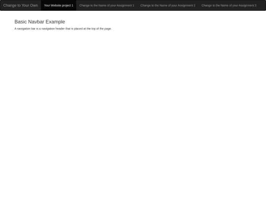 navbar screenshot