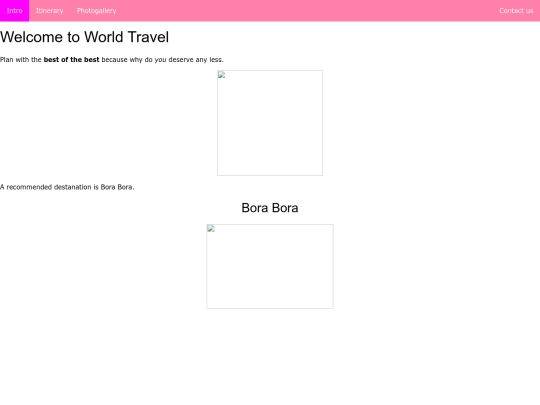 test screenshot