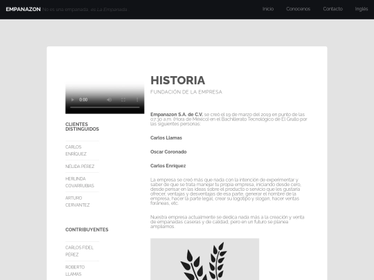 Conocenos screenshot