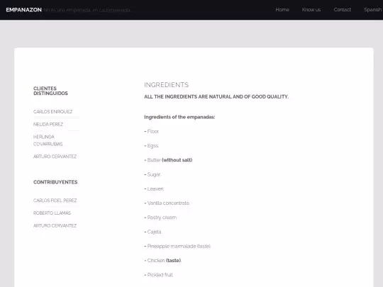 ingredients screenshot