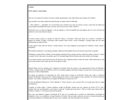 lamasNomeData screenshot