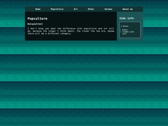 popculture/popculture screenshot