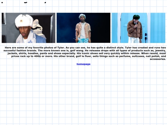 subpage screenshot