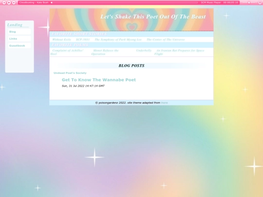 blog screenshot