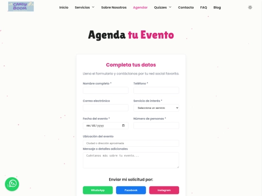 agendar screenshot